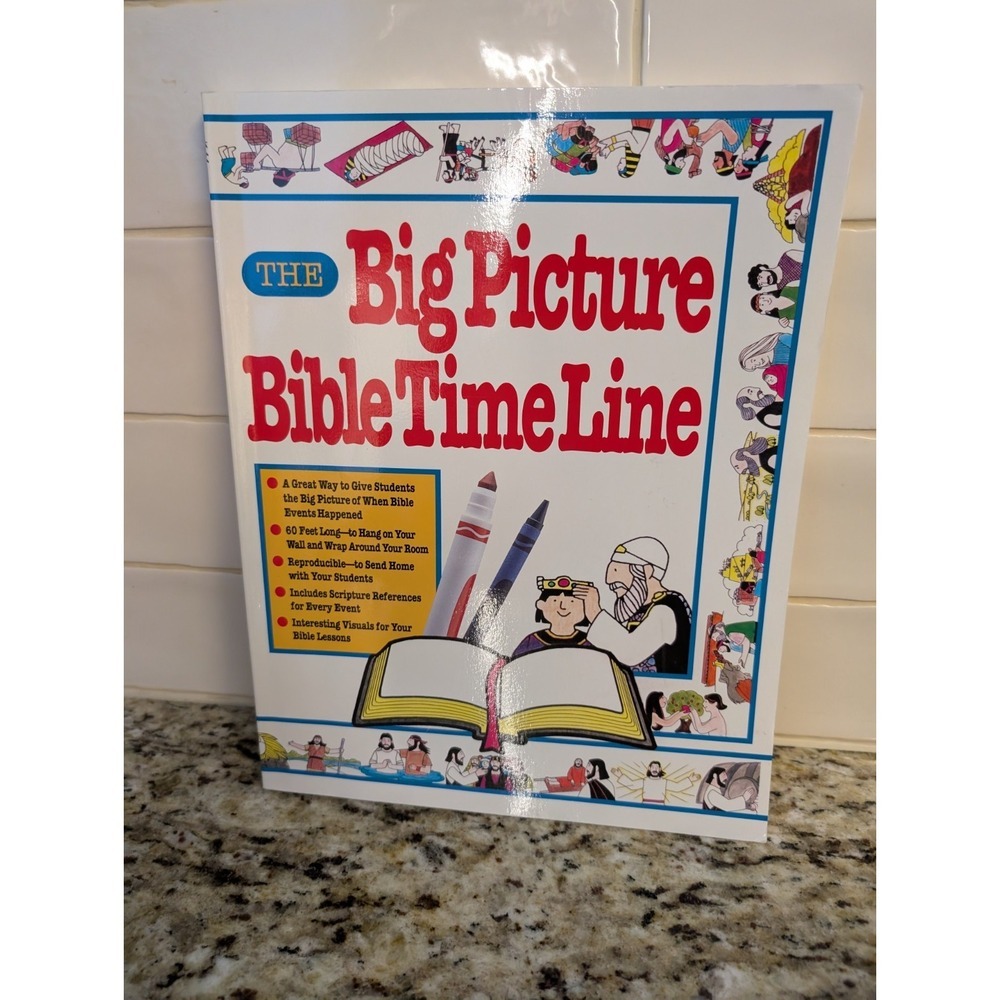 The Big Picture Bible Timeline Gospel Light Carol Eide USA NEW